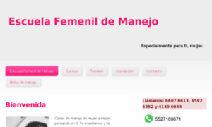 Escuelafemenildemanejo.com.mx thumbnail