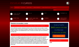 Escuelas-cursos.com thumbnail