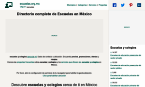Escuelas.org.mx thumbnail
