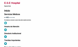 Eseregionalnorte.gov.co thumbnail