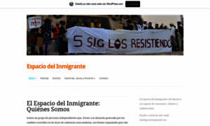 Espaciodelinmigrante.wordpress.com thumbnail