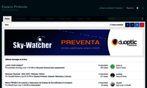 Espacioprofundo.com thumbnail