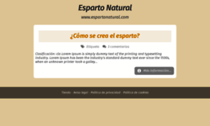 Espartonatural.blogspot.com thumbnail