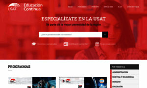 Especializate.usat.edu.pe thumbnail