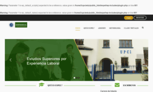 Espel.upci.edu.pe thumbnail