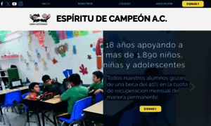 Espiritudecampeon.org.mx thumbnail