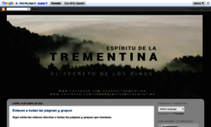 Espiritudelatrementina.blogspot.com thumbnail