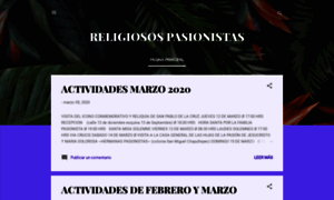 Espiritusantopasionistas.blogspot.com thumbnail