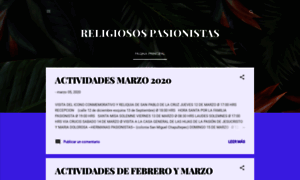 Espiritusantopasionistas.blogspot.mx thumbnail