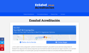 Essaludacreditacion.net.pe thumbnail