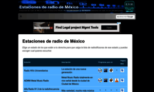 Estaciones-radio-mexico.com thumbnail