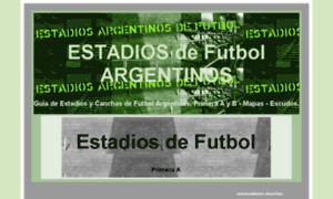 Estadiosargentina.com.ar thumbnail