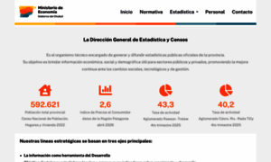 Estadistica.chubut.gov.ar thumbnail