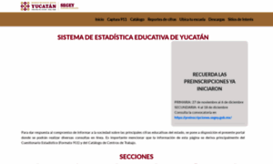 Estadisticaeducativa.sigeyucatan.gob.mx thumbnail