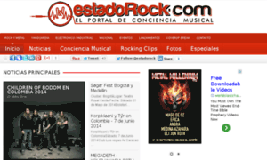 Estadorock.com thumbnail