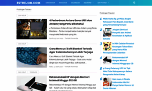 Esthejob.com thumbnail