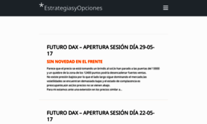 Estrategiasyopciones.com thumbnail
