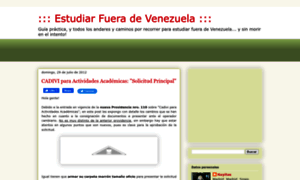Estudiarfueradevenezuela.blogspot.com thumbnail