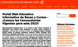 Estudioscursosybecas.com thumbnail