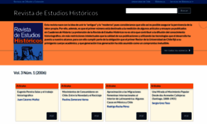 Estudioshistoricos.uchile.cl thumbnail