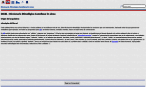 Etimologias.dechile.net thumbnail