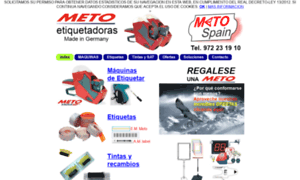 Etiquetadoras.meto-spain.es thumbnail