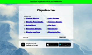Etiquetas.com thumbnail
