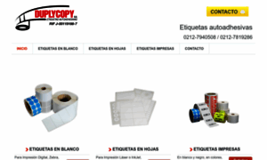 Etiquetasautoadhesivas.com.ve thumbnail