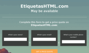 Etiquetashtml.com thumbnail
