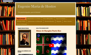 Eugeniomdehostos.blogspot.com thumbnail