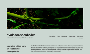 Evalazcanocaballer.wordpress.com thumbnail
