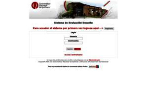 Evaluaciondocente.unq.edu.ar thumbnail