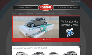 Evanixrentacar.com thumbnail