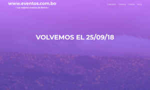 Eventos.com.bo thumbnail