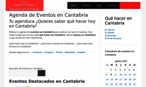 Eventosencantabria.com thumbnail