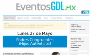 Eventosgdl.mx thumbnail