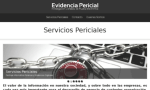 Evidenciapericial.com thumbnail