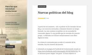 Evolucionando.wordpress.com thumbnail