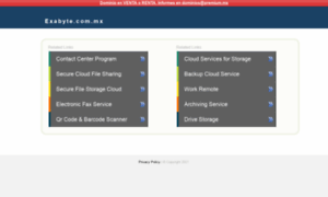 Exabyte.com.mx thumbnail