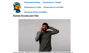 Excusasparatodo.com thumbnail