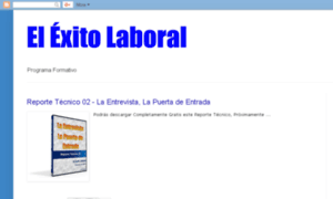 Exitolaboralweb.blogspot.mx thumbnail