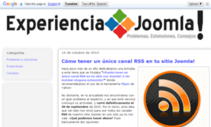 Experienciajoomla.com thumbnail
