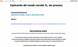Explicaciondelmundo5.blogspot.com thumbnail