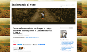 Explorandoelvino.wordpress.com thumbnail