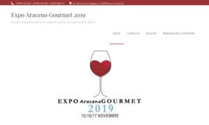 Expoaracenagourmet.es thumbnail