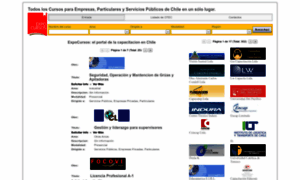 Expocursos.cl thumbnail