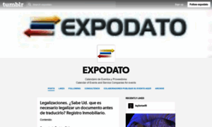 Expodato.tumblr.com thumbnail