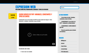 Expresionweb.wordpress.com thumbnail