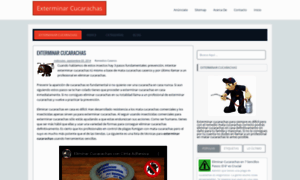 Exterminarcucarachas.blogspot.com thumbnail