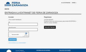 Extranet.feriazaragoza.es thumbnail